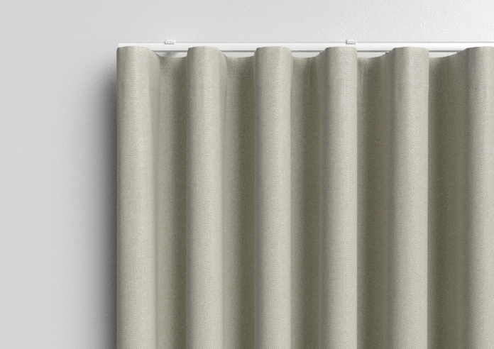 Soft Chevron, Toffee - Made to Measure Curtains - Image 14